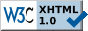 www.seacn.de erfolgreich als XHTML 1,0 geprüft